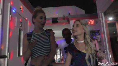 Two Tiny Blonde Teen Go To Glory Hole - upornia.com