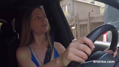 Star Masturbates In Her Car - hclips.com - Germany