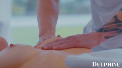 Happy Ending - Massage With A Happy Ending Explores Your Body With Kenzie Anne And Delphine Films - hotmovs.com