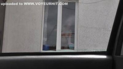 Sexy Milf Frina In Dressing Gown Without Panties And Bra Washes Windows Of Apartment And Is Not Shy About Random Taxi Driver On Street Who Looks Out From His Car. Naked In Public. Nude In Public. Public Nudity. Publicly. Public. Natural Tits Milf. 14 Min - voyeurhit.com