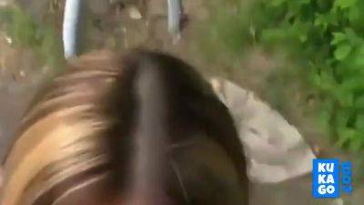 Blonde Ficke Oeffentlich Komplett Nackt Und Blowjob - hclips.com