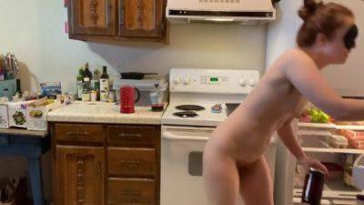 Tiny Tits Goddess Gets Way Too Personal (seriously Tmi) Naked In The Kitchen Episode 65 - upornia.com - Usa