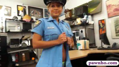Police Officer Pawns Her Stuff And Banged By Pawn Dude - hclips.com