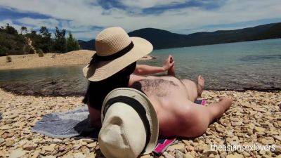 Outdoor Sex - It Was Hard To Stay On A Nude Beach And To Not Fuck! - videomanysex.com