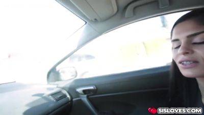Katya Rodriguez - Katya Rodriguez - Gave Stepbro A Blowjob In A Car - hclips.com