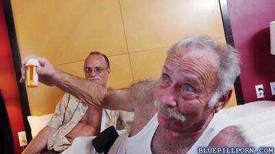 Nikki Kay In Latina Hottie Staycation With Old Men - hotmovs.com