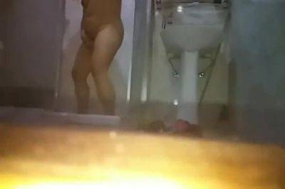 Watching My Cousin In The Bathroom While She Masturbates And I Surprise Her - hclips.com - Venezuela
