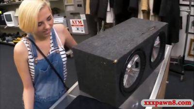 Slender Blonde Babe Rammed By Pawn Man At The Pawnshop - hclips.com