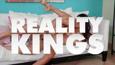 Watch Tru Kait get sensually massaged & doggystyled by Steve Q's big dick in reality kings video - sexu.com