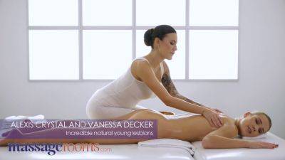 Alexis Crystal - Vanessa Decker - Vanessa - Vanessa Decker's oil massage leads to Alexis Crystal's orgasmic climax - sexu.com - Czech Republic