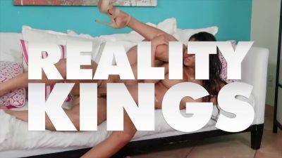 Demi Sutra gets off on masturbating & squirting on her plants in HD Reality Kings video - sexu.com