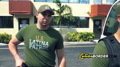 Petite Latina Got Her Fine Ass Intruded By Border Polic - hotmovs.com