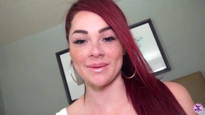 Pierced Redhead Freckle Face Redhead Takes Messy Facial in Doggystyle - sexu.com