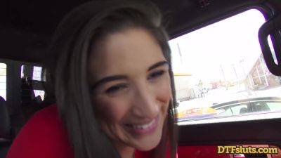 Abella Danger - Big Assed Has Her Pussy Wrecked In Public - Abella Danger - upornia.com