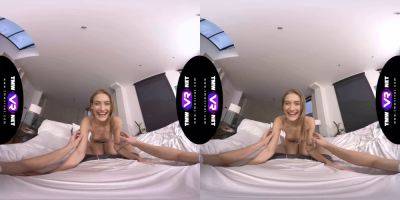Tiffany Tatum - Tiffany - Tiffany Tatum's petite body bounces on a hard rod in virtual reality - sexu.com