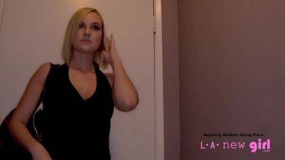 Blonde Model Fucked By Fake Casting Agent At Audition - upornia.com
