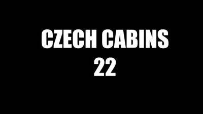 Czech Cabins - Redhead bra and lingerie tryout solo - drtuber.com - Czech Republic