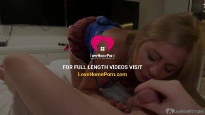 Busty Blonde Gets A Good Hard Dicking - hclips.com