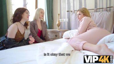 Eva Barbie - VIP4K. Pussy Brush with Eva Barbie & Hot Pearl - hotmovs.com - Russia