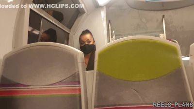 Ukrainian Tourist Gets Fucked On The Train By 2 Strangers: Squirt On The Platform And At The Hotel! - hclips.com - Ukraine