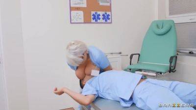 Big-Titted Nurse Receives Glory Hole Anal Sex - xxxfiles.com