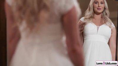 Vicki Chase - Kayley Gunner - Licks Her Curvy Maid Of Honor Before Her Wedding - Vicki Chase And Kayley Gunner - upornia.com