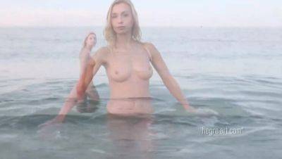 Blonde Czech Mermaid with a Big Ass and Medium Tits - xxxfiles.com - Czech Republic