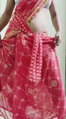 Come To Quench The Thirst Of The Lust-hungry Sister-in-law In Red Saree - upornia.com