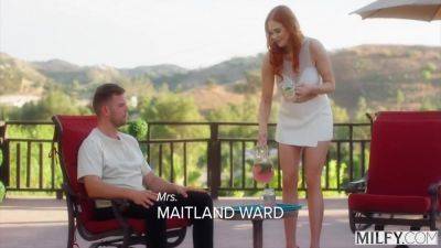 Maitland Ward - Maitland Ward And Vince Carter In Hungry Milf Maitland Devours Every Inch Of His Cock - hotmovs.com