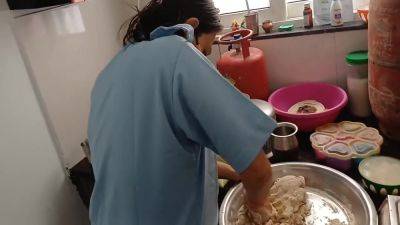 Sisters Are Preparing Food To Go To School Together. Brother Has Fucked Her - hotmovs.com