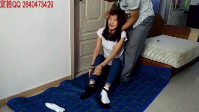Chinese Girl In Shackles - hclips.com - China