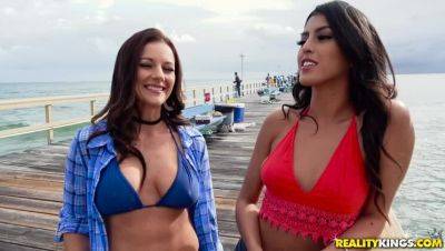 Mandy Flores - Sophia Leone - Sophia Leone & Mandy Flores: Best Friends Beach Bimbos / 28.02.2018 - veryfreeporn.com