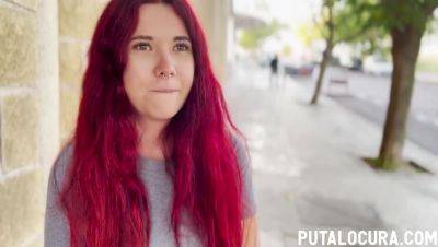Redhead Lilly Brans: Caught & Covered in Cum! - veryfreeporn.com