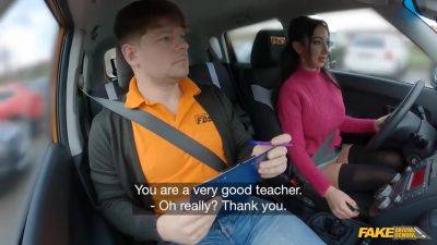 Laura Fiorentino - Big Tits Student Stuns Her Teacher - videomanysex.com
