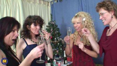 Olga, Ryanne, & Harrietta: A Filthy Christmas & Drenched New Year - xxxfiles.com