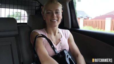 Sweet Cat - Blonde Sweet Cat Has Al Fresco Encounter with Driver and Oversized Cock - veryfreeporn.com