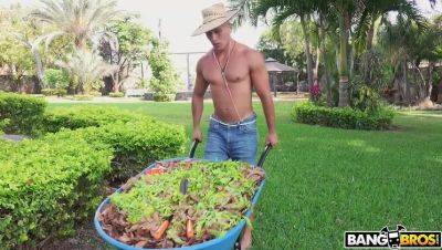 Dirty Nun's X-Rated Encounter with the Gardener - Yudi Pineda - porntry.com