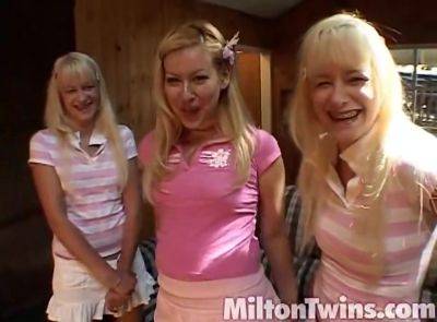 Milton twins eat out lesbo pussy - hotmovs.com