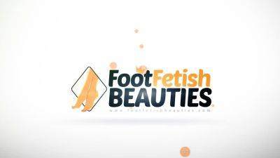 PetraFeet takes socks off sniffs feet - drtuber.com