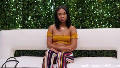 Alana: Big Ass Ebony in Casting - veryfreeporn.com