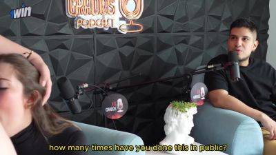 Podcast Gets Out Of Control Blowjob Deep Throat And Of Cum Live And Crispasquel With Sara Blonde - hotmovs.com