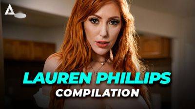 GIRLSWAY - HOT REDHEAD LAUREN PHILLIPS COMPILATION! SQUIRTING, ROUGH FINGERING, GROUP SEX, & MORE... - txxx.com