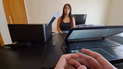Latina Maid Signs Contract To Fuck 1 Minute Every Hour Until Her Boss With Miss Squirting - hclips.com
