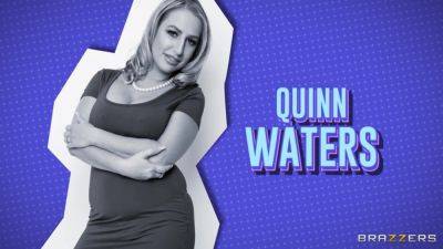 Quinn Waters - Threesome With Tiny Squirting Stepmom With Kyle Mason, Quinn Waters, Nicole Sage - Brazzers - hotmovs.com