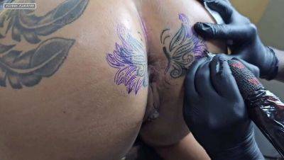 Big Booty Milf Gets Bigger Tattoo And Creamy Fuck - xxxfiles.com