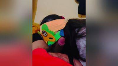 Desi Girlfriend Sucking Me - desi-porntube.com - India