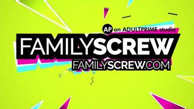 Redheads Fuck the Hardest! Miriam Sinn takes on 3 Cocks for FamilyScrew - hotmovs.com