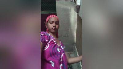 Today Exclusive -desi Chick Changing Cloths - desi-porntube.com - India