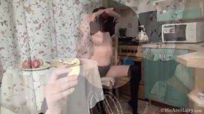 Artemia enjoys masturbating with her vibrator - WeAreHairy - hotmovs.com