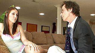 Gracie Glam - Old ugly Big Dick Friend of Step Mom seduce Pawg Teen Gracie Glam to Taboo Fuck - ah-me.com